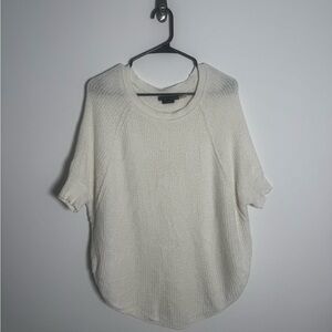 Alice + Olivia White Cream Knit Sweater